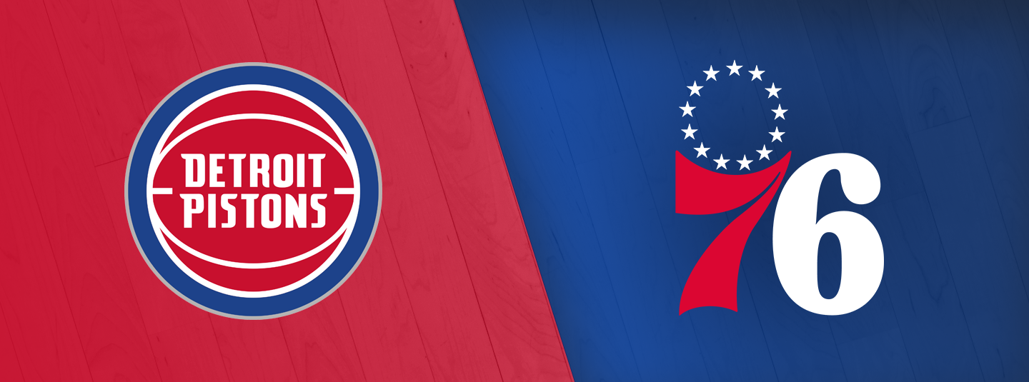 Pistons vs. 76ers