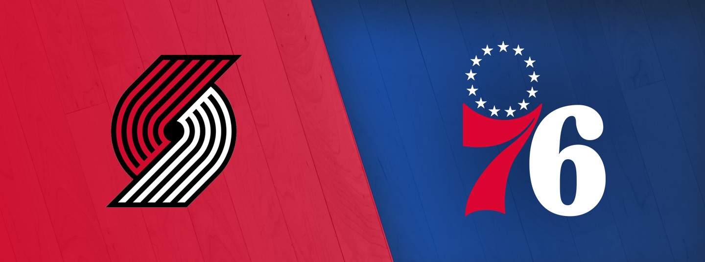 Trailblazers vs. 76ers