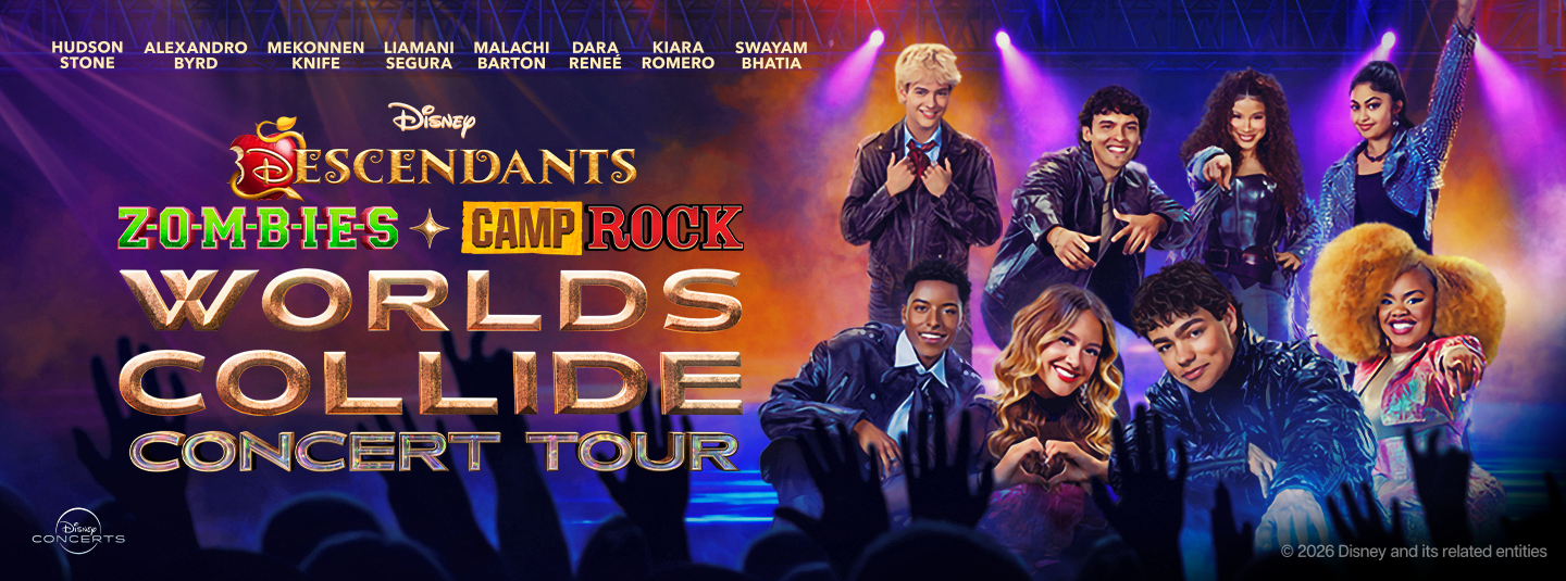 Disney Descendants, Zombies & Camp Rock: Worlds Collide Concert Tour