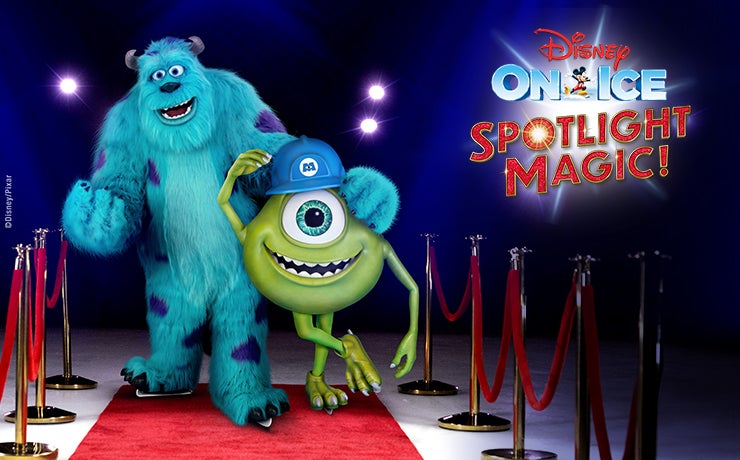 Disney On Ice Rolls Out The Red Carpet With Spotlight Magic!