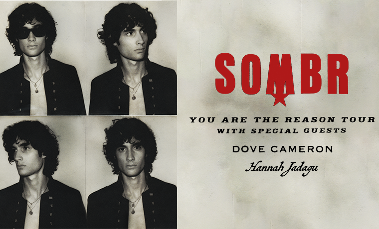 Multiple Award-Winning, Grammy®-Nominated Superstar Sombr Announces North American You Are The Reason Fall Arena Tour