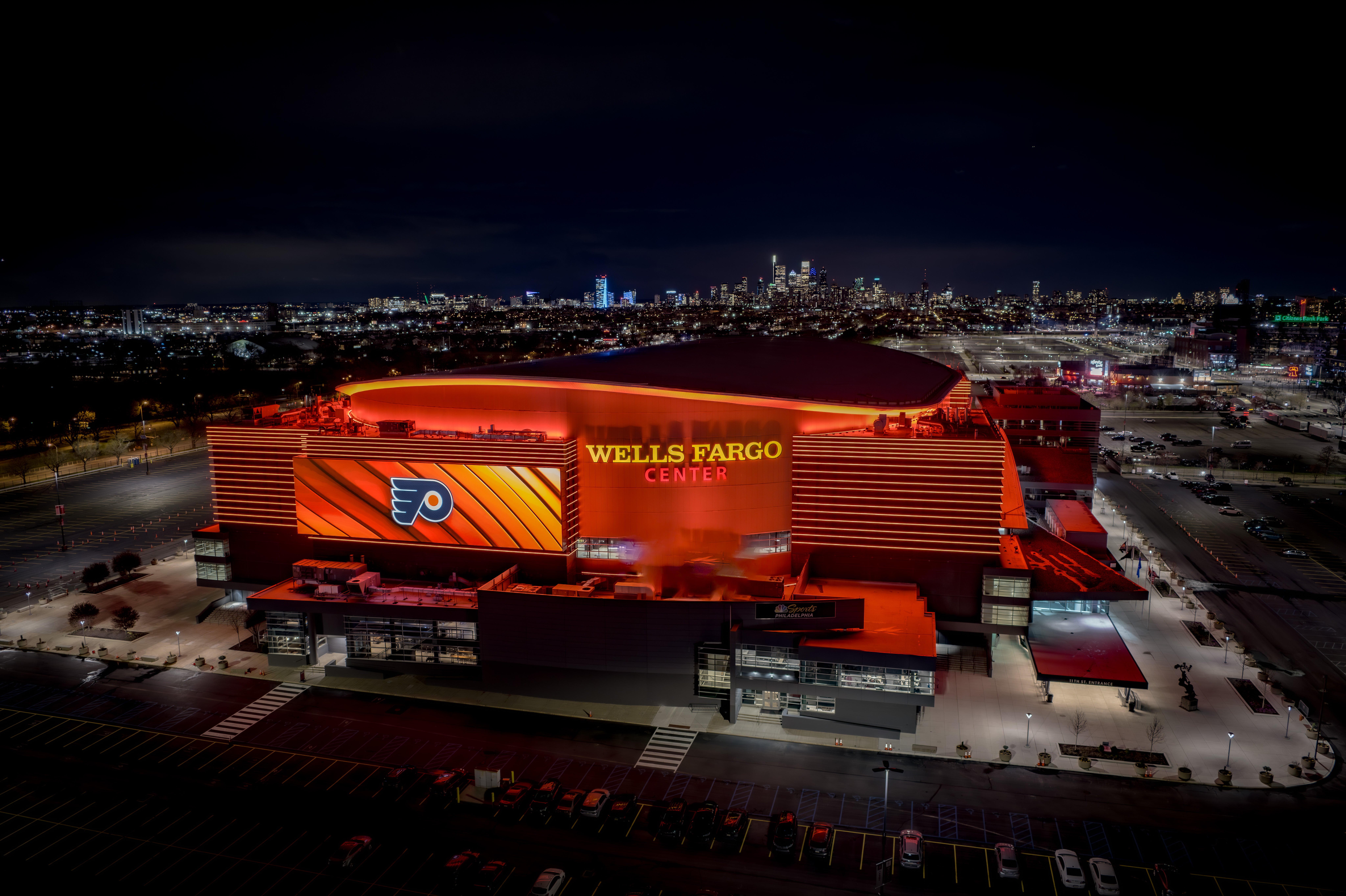 More Info for The New Xfinity Mobile Arena Lights Up New Exterior Upgrades