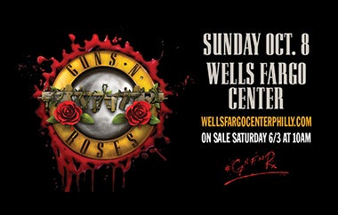 More Info for Rock Music Icons GUNS N' ROSES Bring 'Not in a Lifetime' Tour to Xfinity Mobile Arena on October 8