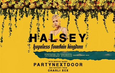 More Info for Emerging Pop Star HALSEY Brings Headline Tour with Support From PartyNextDoor and Charli XCX to Xfinity Mobile Arena on October 7