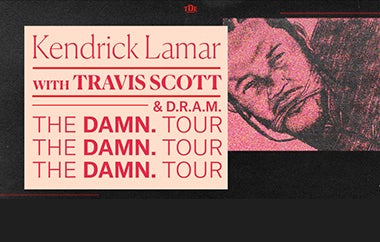More Info for Grammy Award-Winning Hip-Hop Artist KENDRICK LAMAR Brings 'The Damn Tour' to Xfinity Mobile Arena on July 19