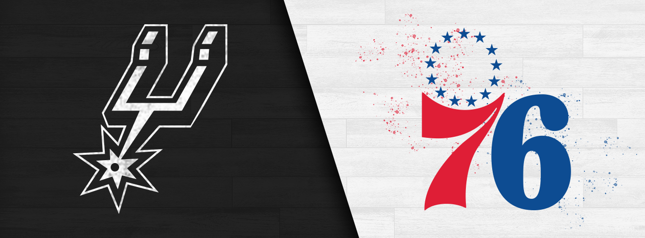 Spurs vs. 76ers