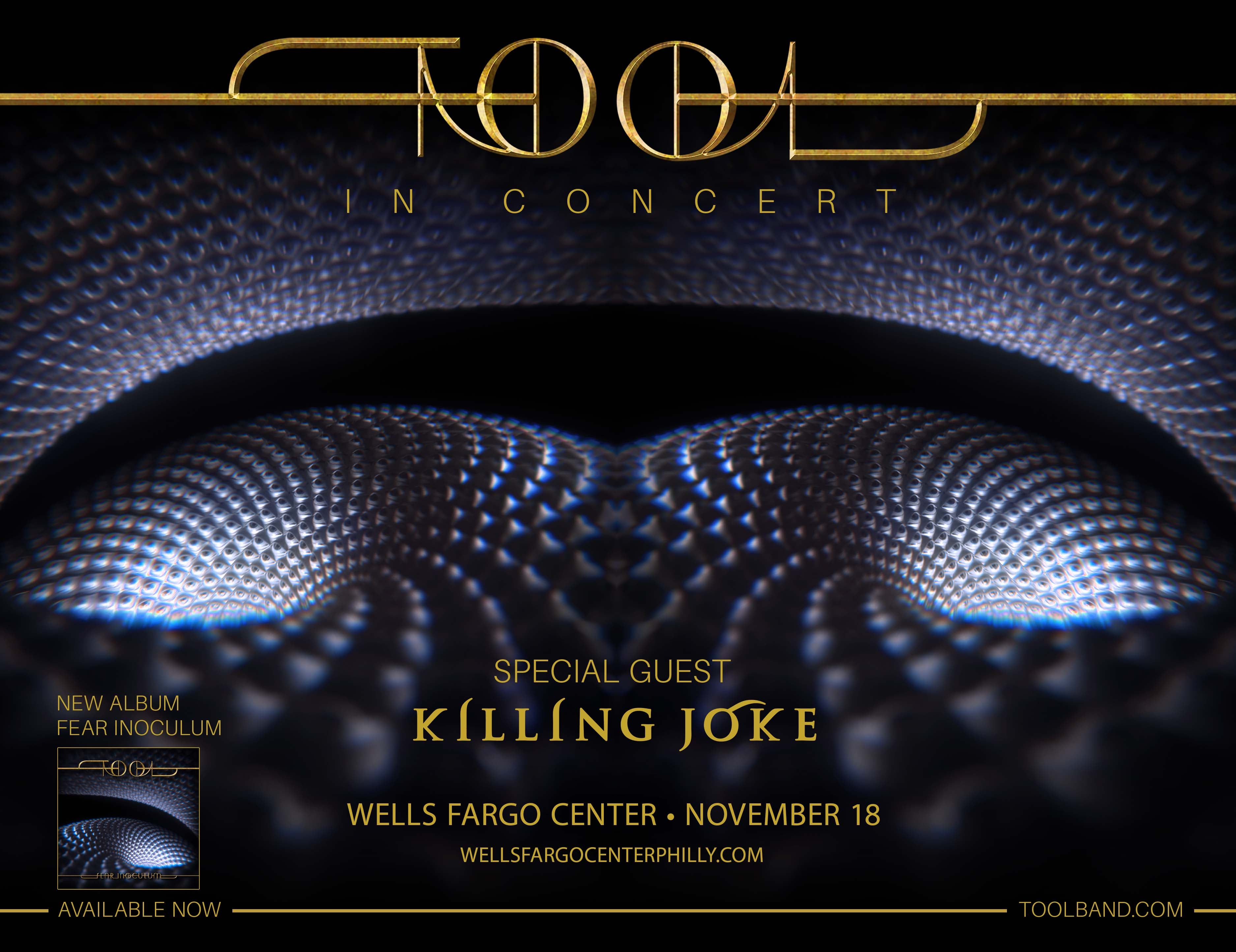 More Info for Tool announces November 18 performance at Xfinity Mobile Arena