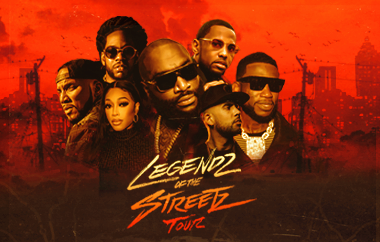 More Info for The Historic ‘Legendz Of The Streetz’ Tour Starring Rick Ross, Jeezy, Gucci Mane And 2 Chainz, With Special Guests Fabolous, Trina And DJ Drama Hits Xfinity Mobile Arena On Friday, February 25, 2022