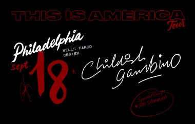 More Info for Childish Gambino This Is America Tour